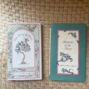 Joan Walsh Anglund Books (2) memories of the heart, the song of love